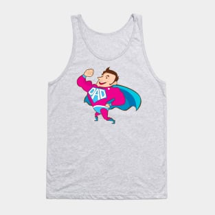 Fathers day nice present! Super dad! Tank Top